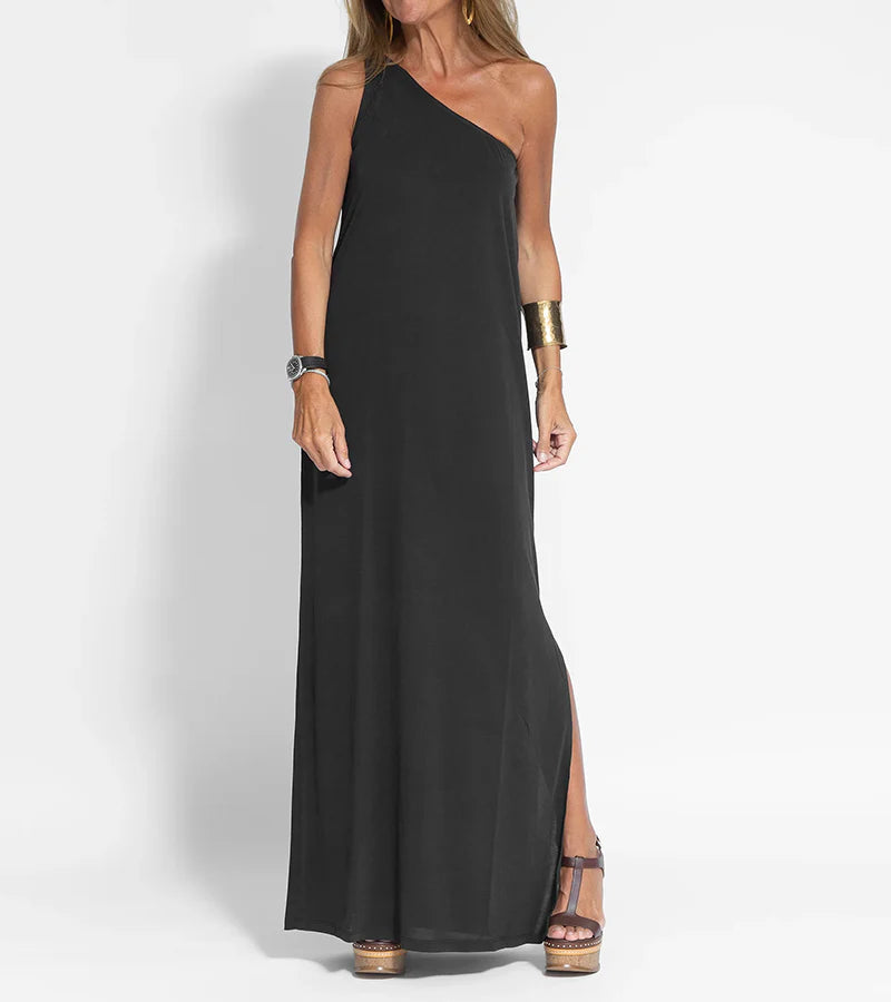 One-Shoulder Summer Dress Women