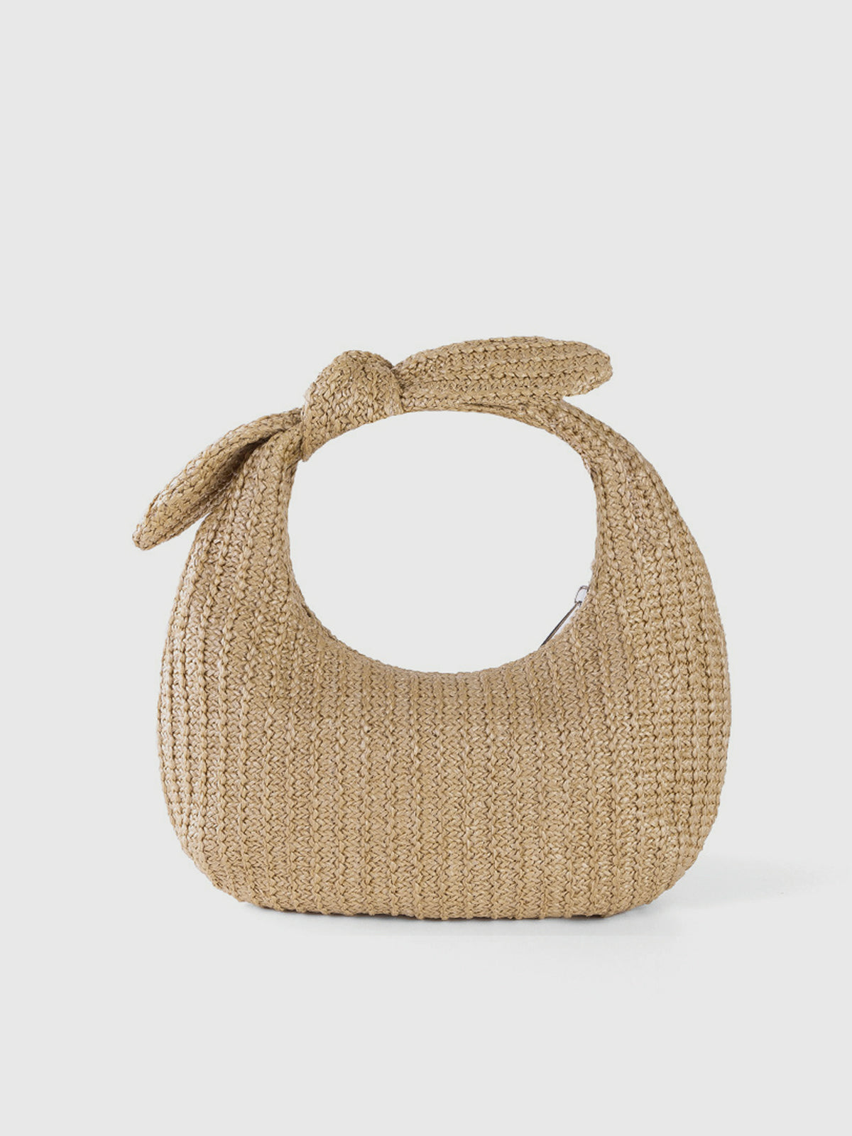 Straw Bow Women's Handbag