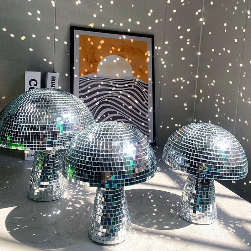Retro Reflective Mushroom Disco ball