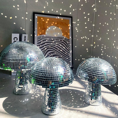 Retro Reflective Mushroom Disco ball