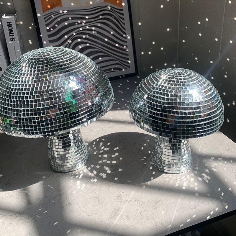 Retro Reflective Mushroom Disco ball