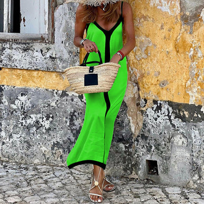 Sleeveless Beach Maxi Dress Women