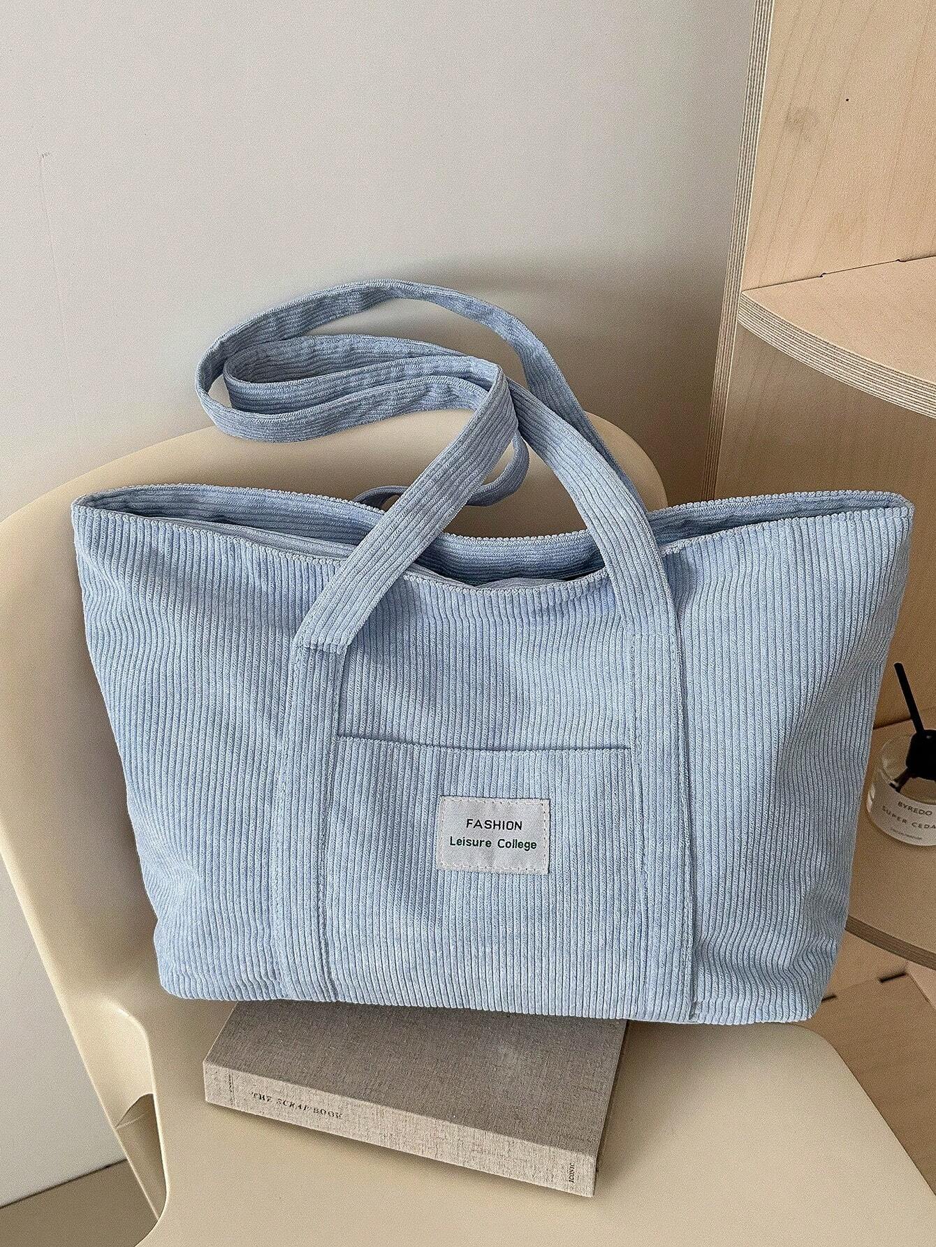 Corduroy Women's Tote Bag