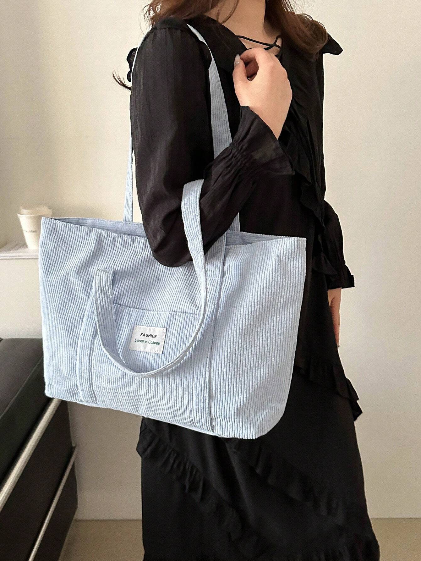 Corduroy Women's Tote Bag