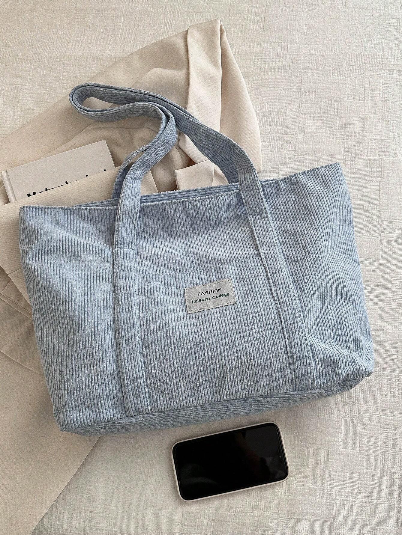 Corduroy Women's Tote Bag