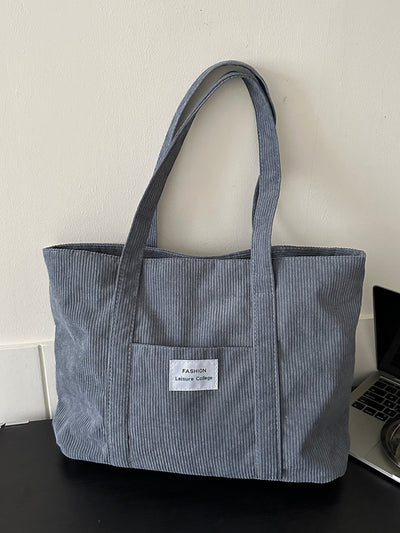 Corduroy Women's Tote Bag