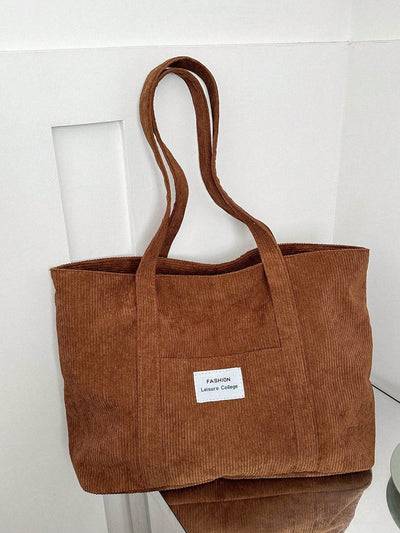 Corduroy Women's Tote Bag