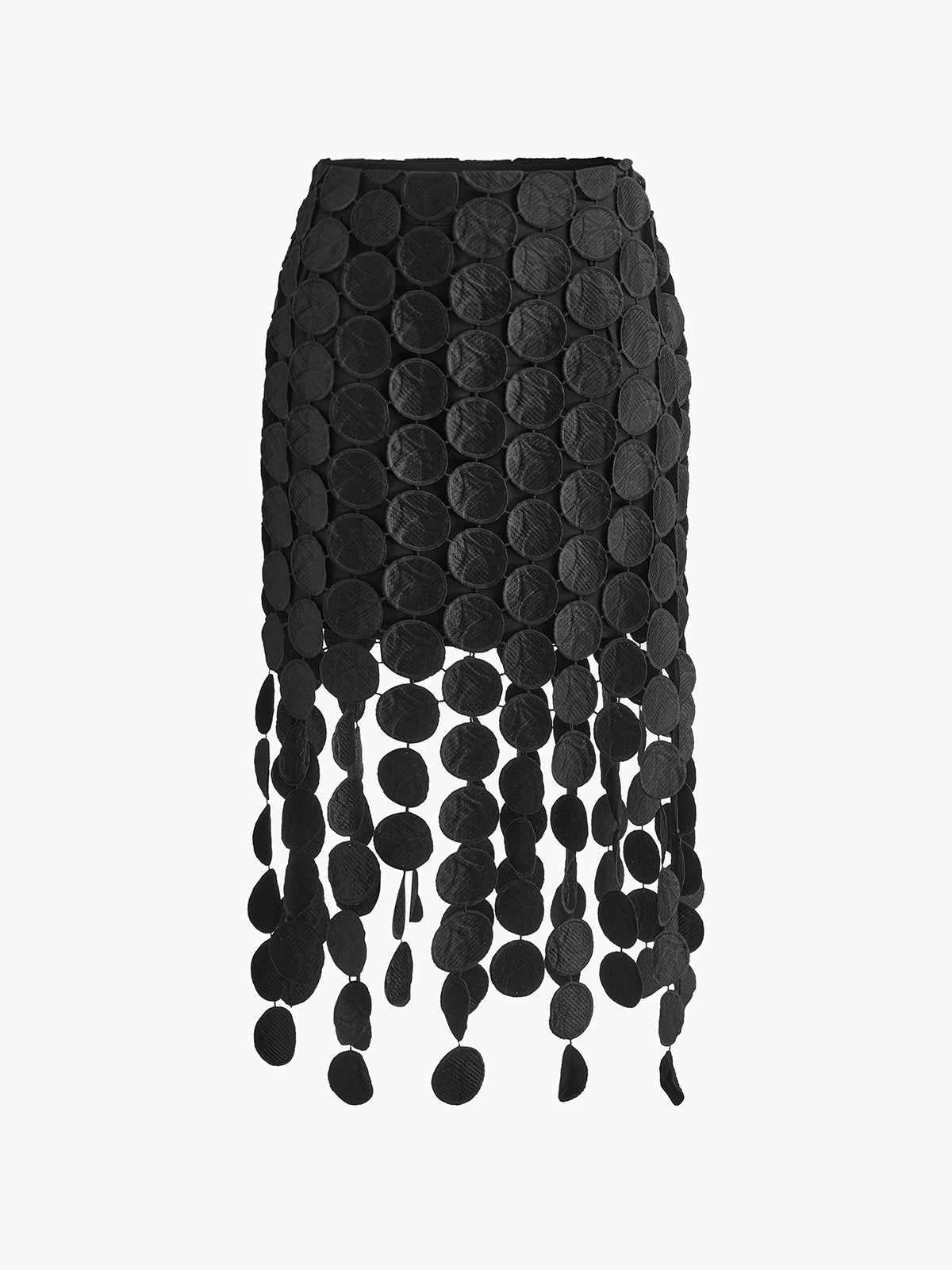 Laser Cut Women's Maxi Skirt