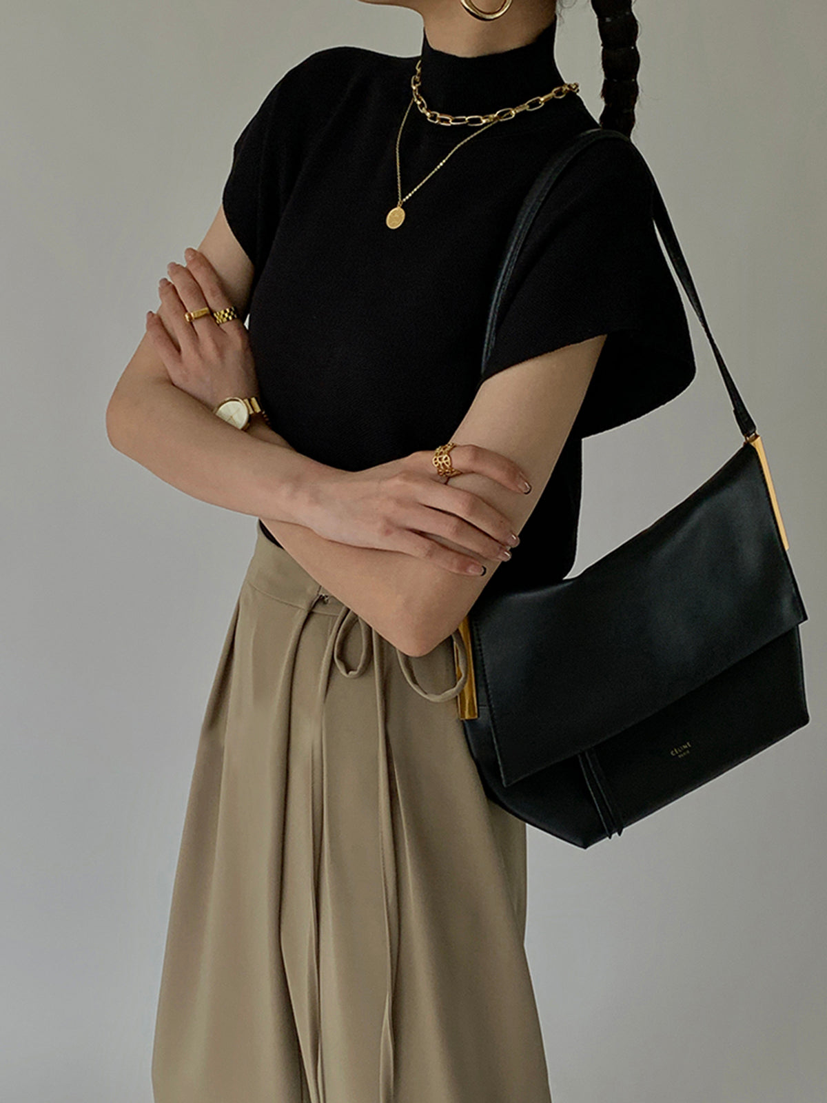 Short Sleeve Knit Women's Jumper