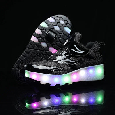 LED Roller Skate Kids Shoes