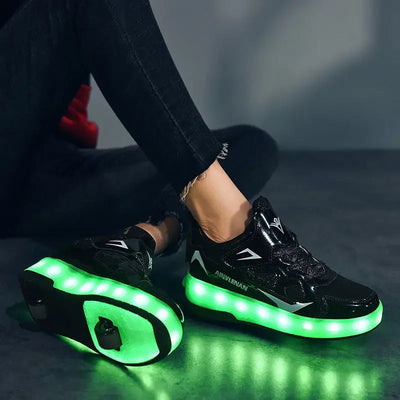 LED Roller Skate Kids Shoes