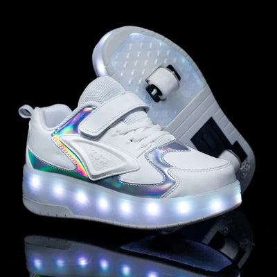 LED Roller Skate Kids Shoes