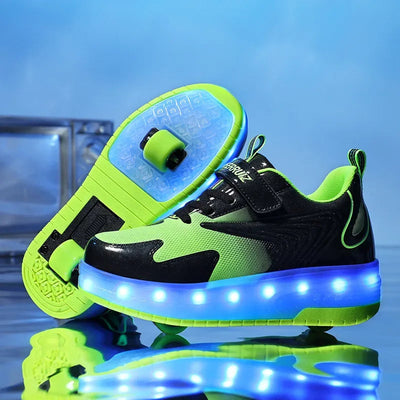 LED Roller Skate Kids Shoes