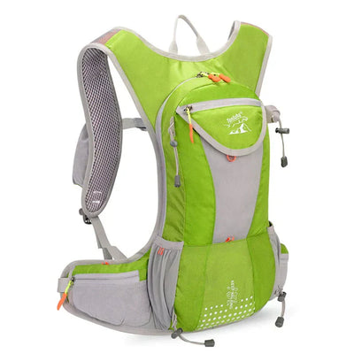 Lightweight, waterproof backpack with breathable back panel and organised storage space.