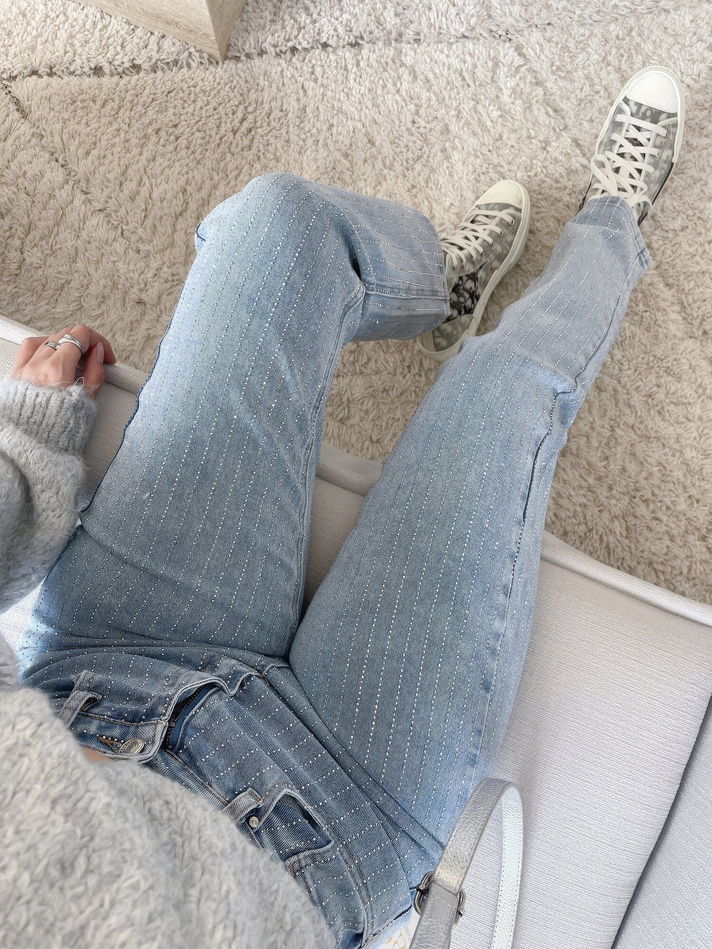 Glitter and Sparkling Classic Jeans