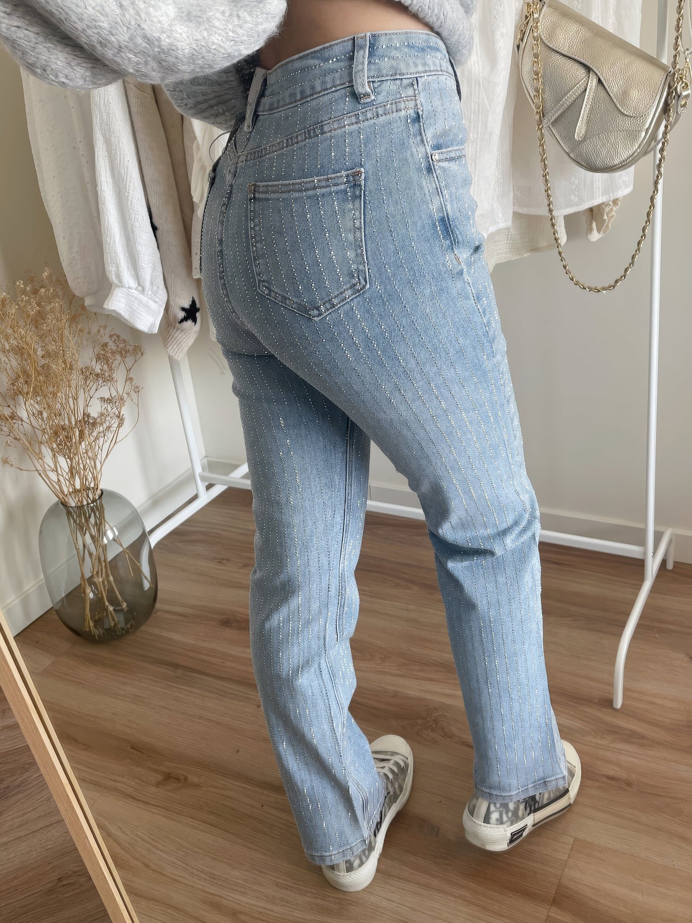 Glitter and Sparkling Classic Jeans
