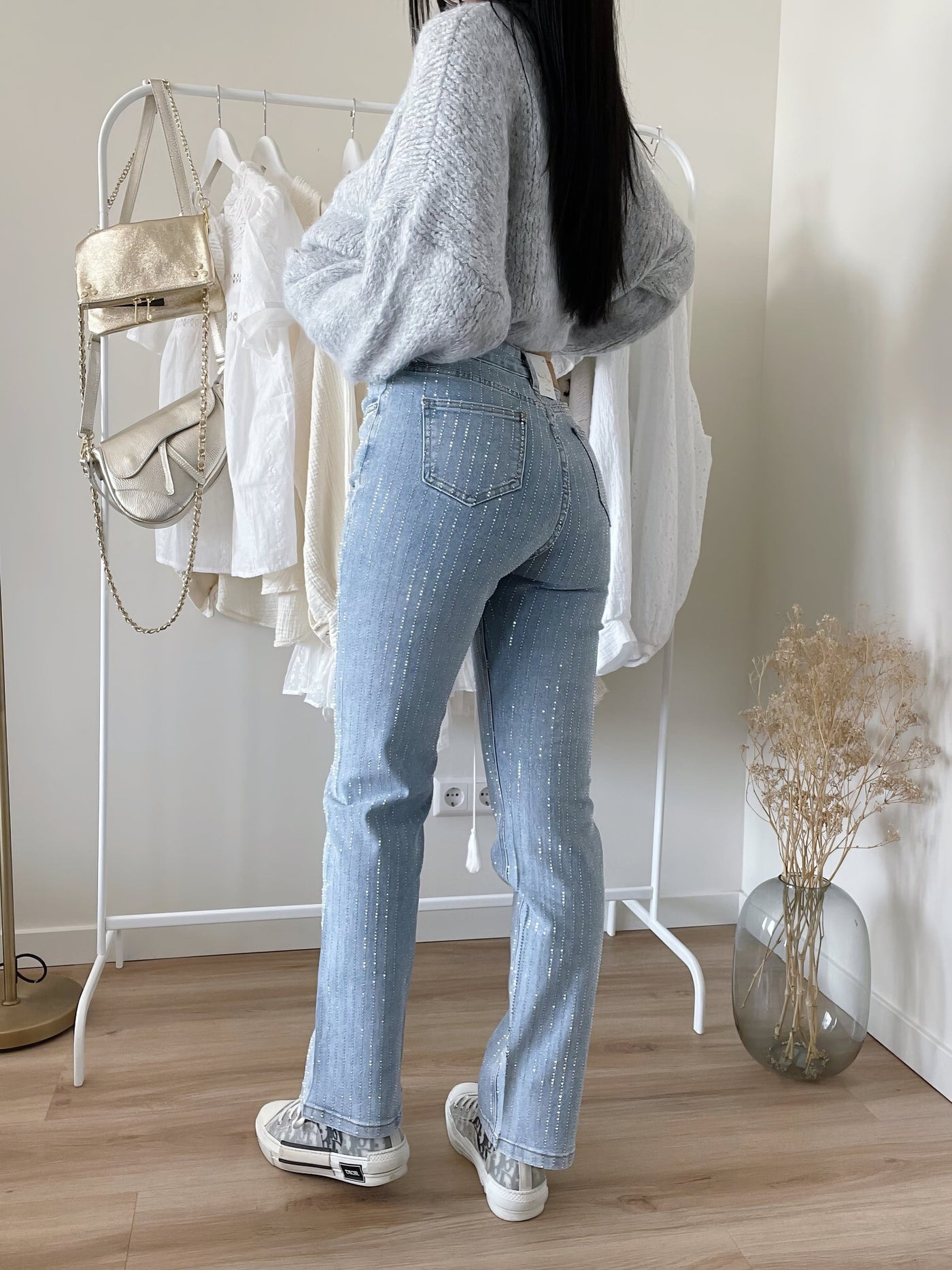 Glitter and Sparkling Classic Jeans