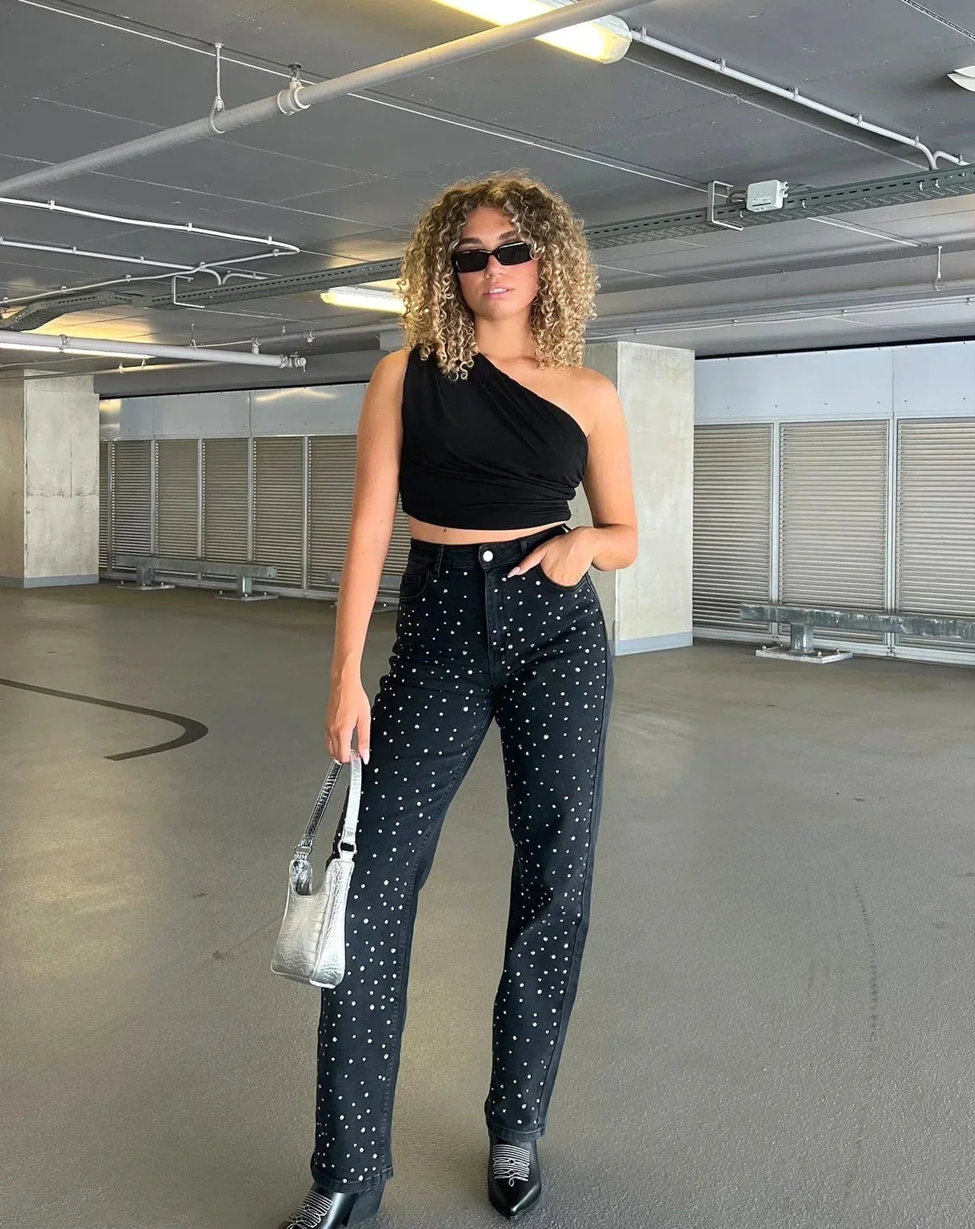 Glitter and Sparkling Classic Jeans