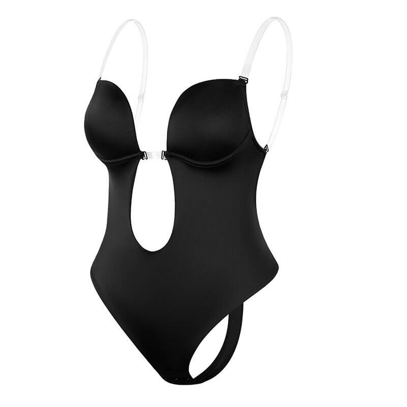 Backless Push-Up Shapewear Bodysuit Women