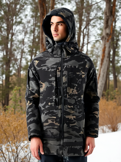 Aussietactix Heated Tactical Jacket - Warm, robust and ideal for outdoor winter adventures.