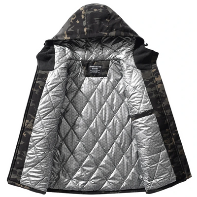Aussietactix Heated Tactical Jacket - Warm, robust and ideal for outdoor winter adventures.