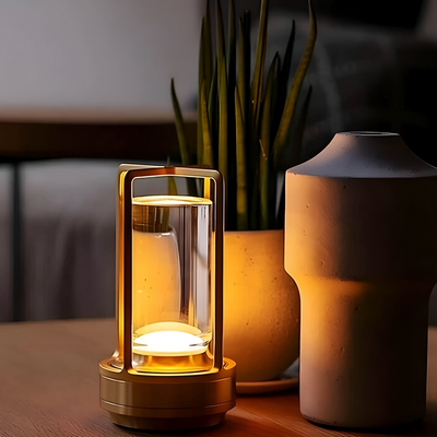 Rechargable Lantern Table Lamp