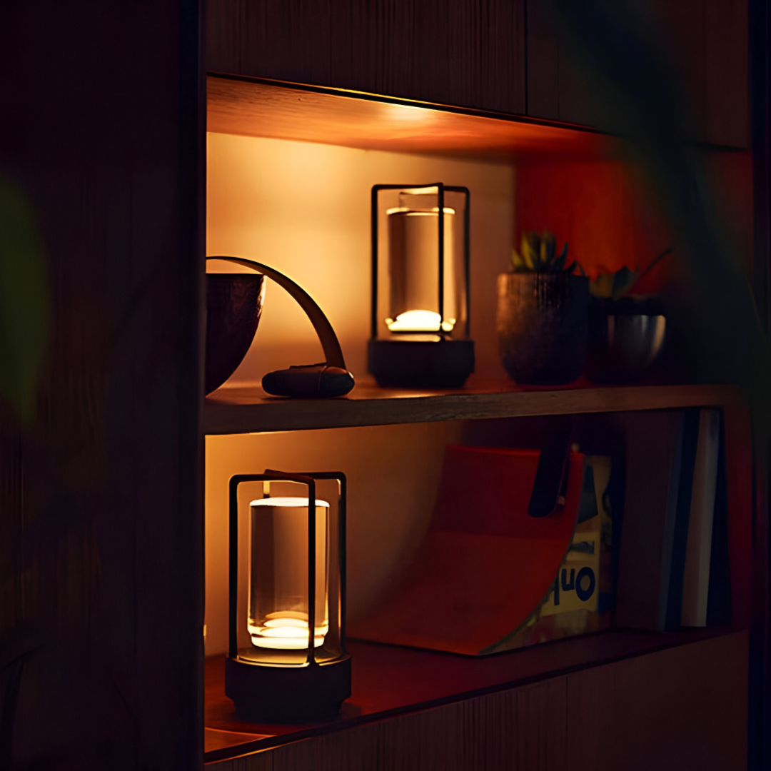 Rechargable Lantern Table Lamp