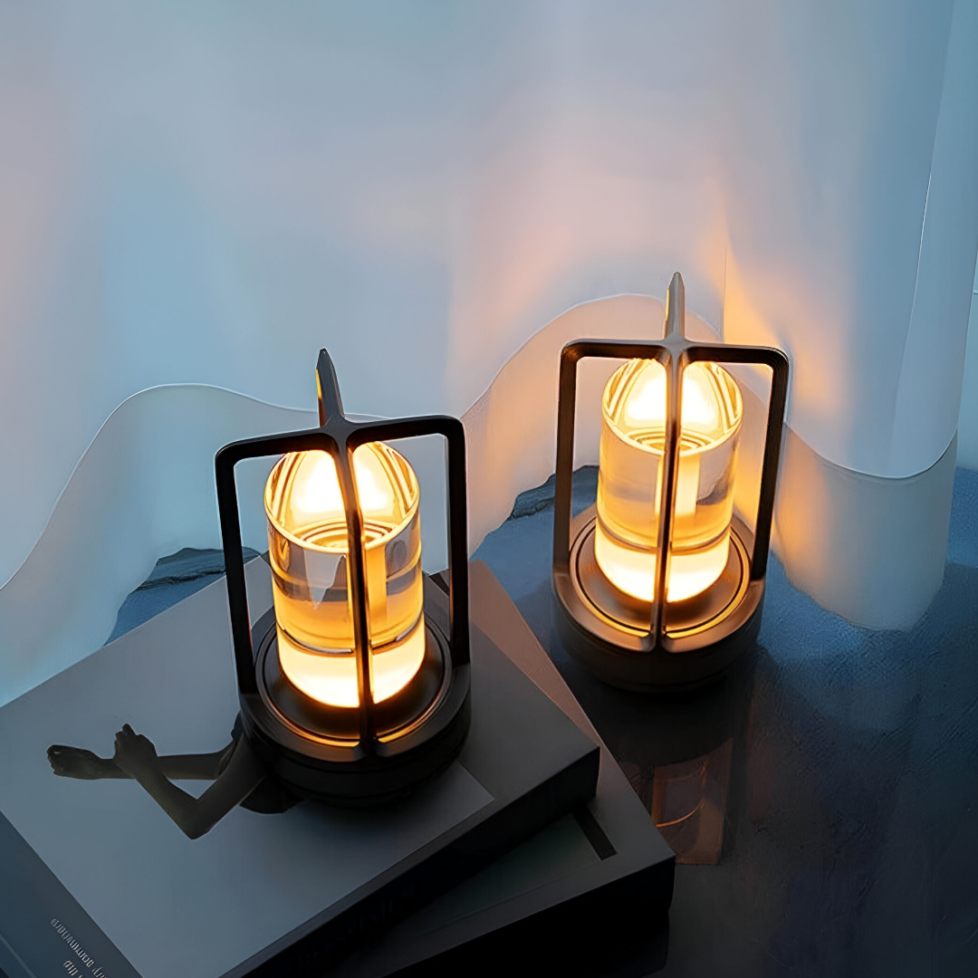 Rechargable Lantern Table Lamp