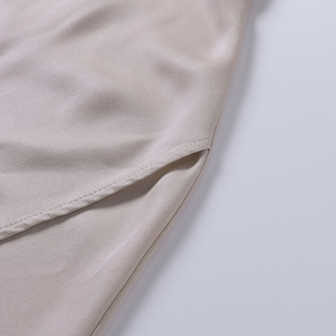 Cowl Neck Split Women's Formal Dress