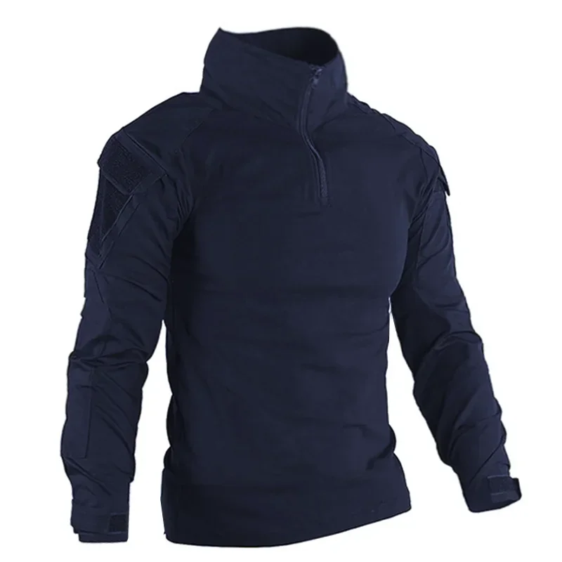 Tactical camouflage shirt for hiking, hunting and outdoor sports.