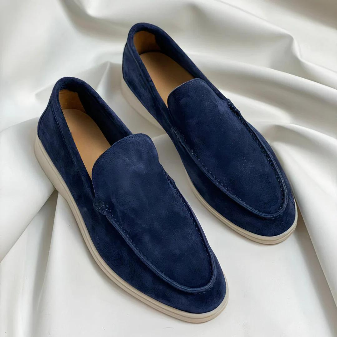 Low Suede Elegance Loafers