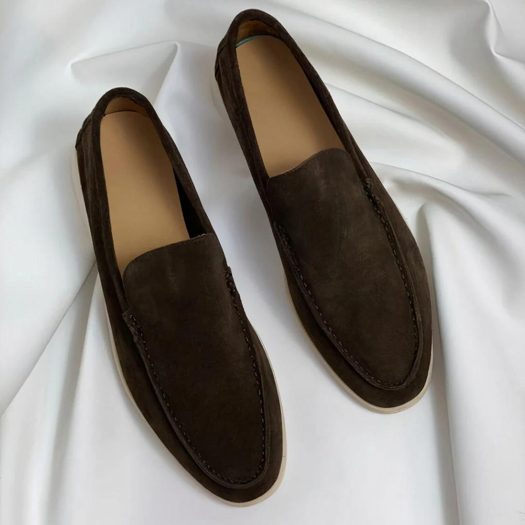 Low Suede Elegance Loafers