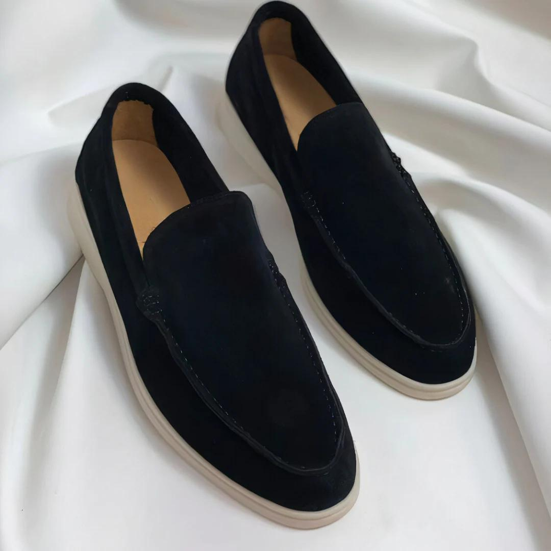 Low Suede Elegance Loafers