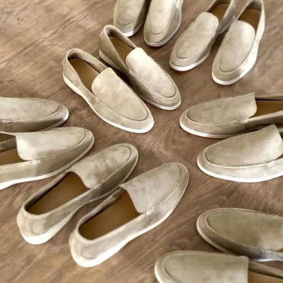 Low Suede Elegance Loafers