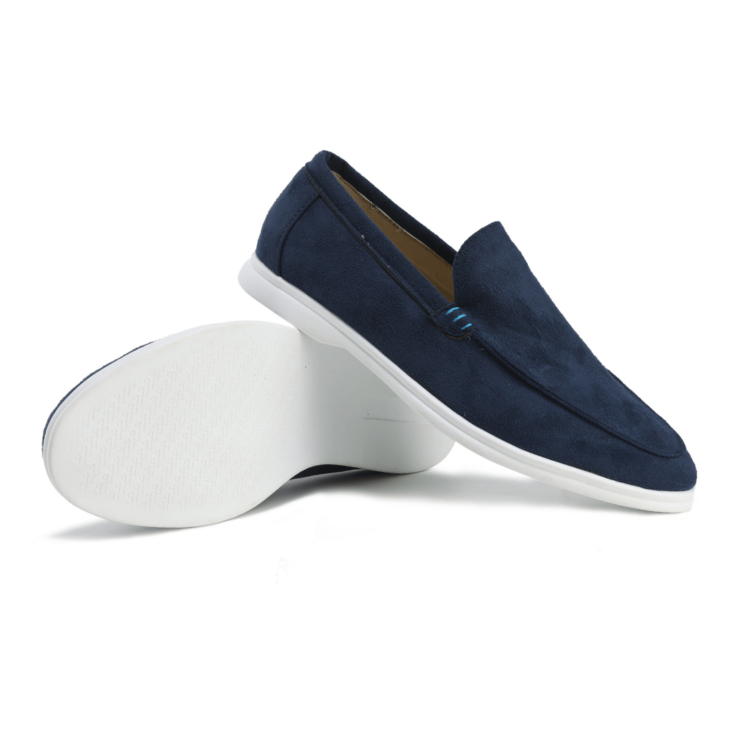 Low Suede Elegance Loafers
