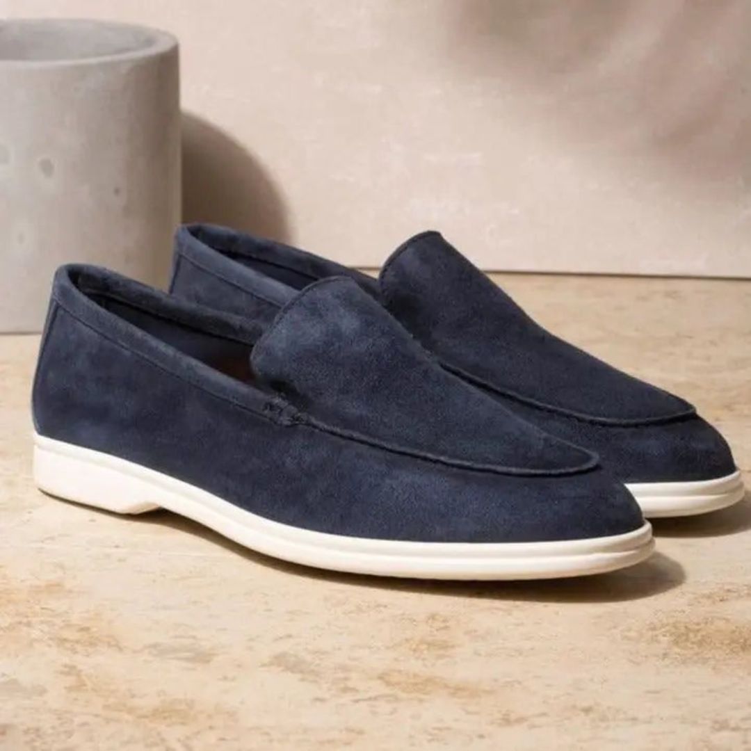 Low Suede Elegance Loafers