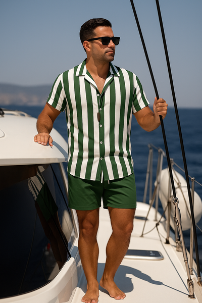 Casual Striped Summer Outfit