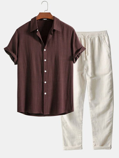 Casual Elegant Luxury Linen Set