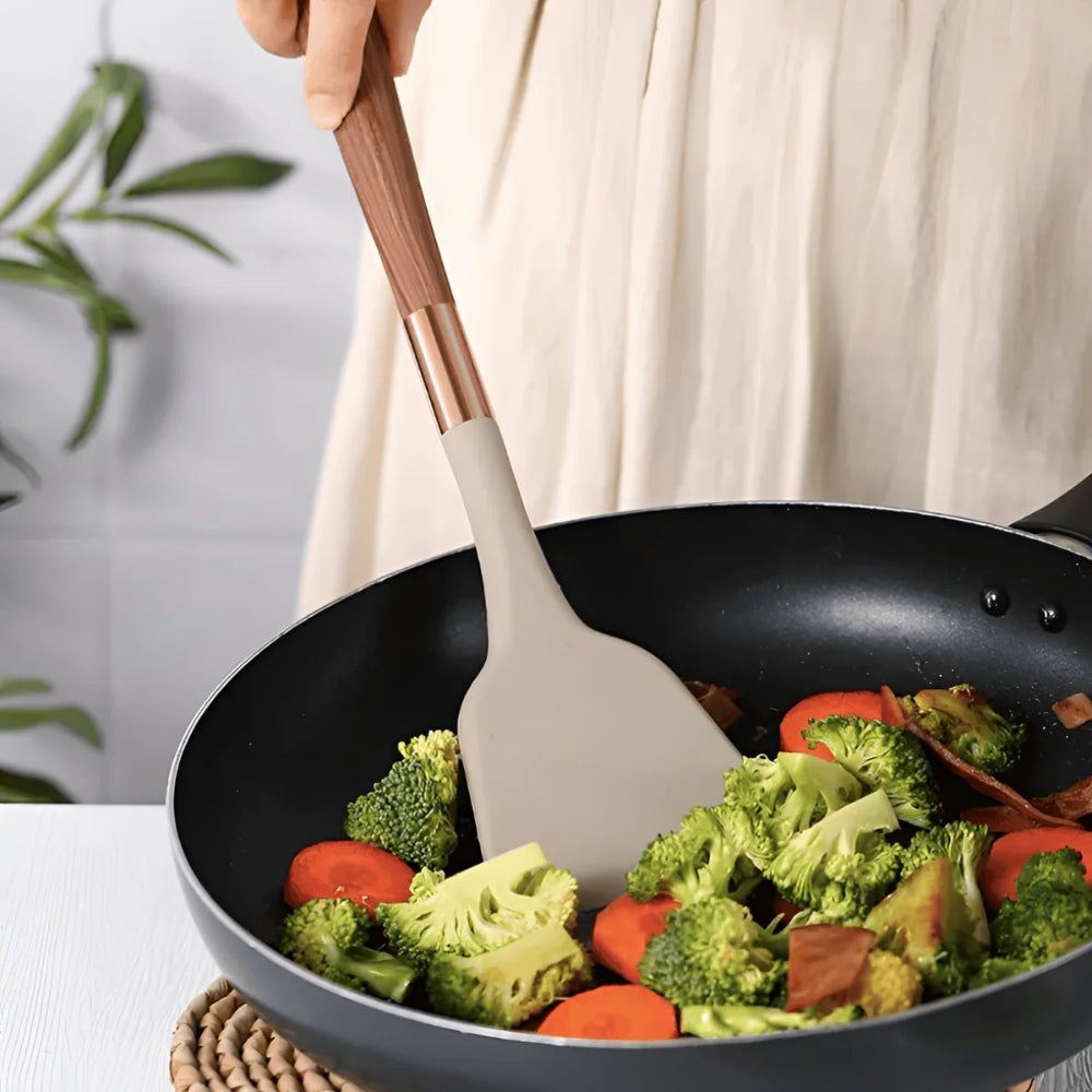Luxe Silicone Cooking Utensils 10pcs