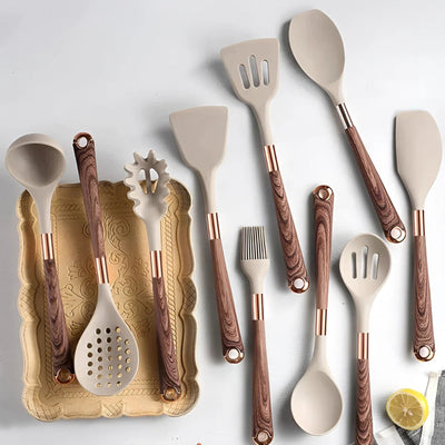 Luxe Silicone Cooking Utensils 10pcs