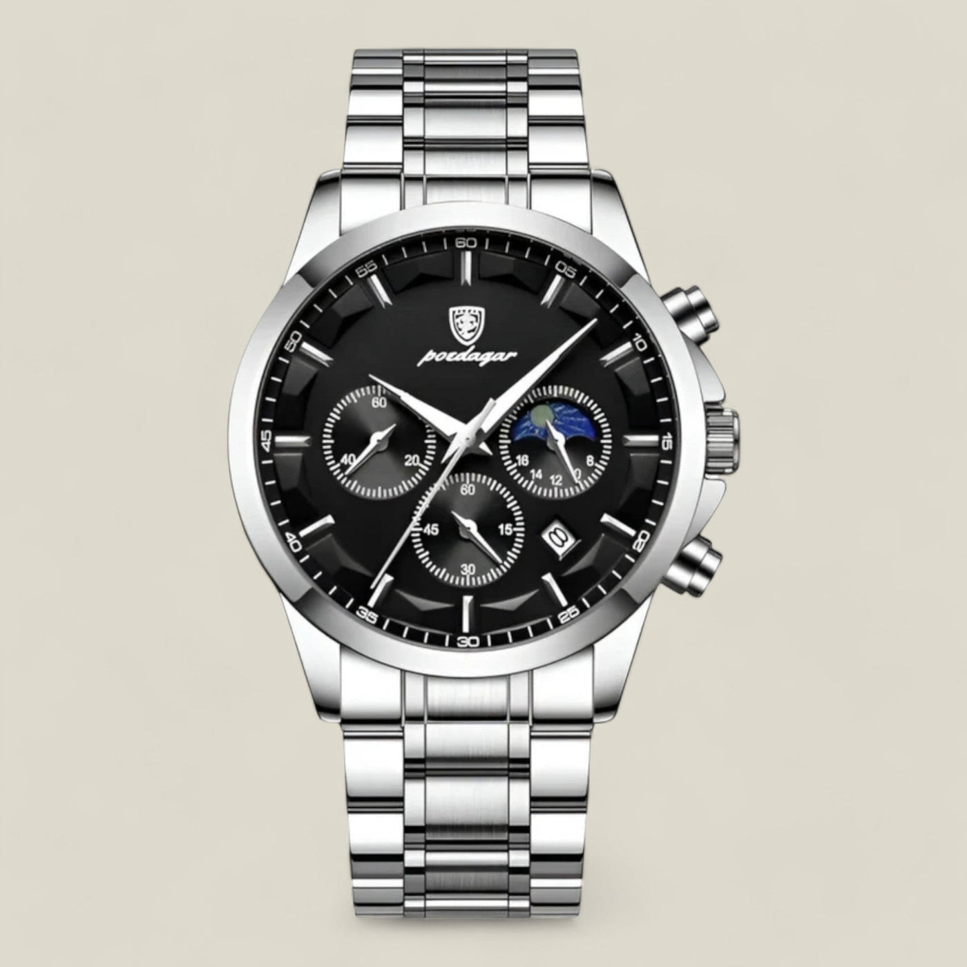 Minimalist Luxury Waterproof Chronometer Watch