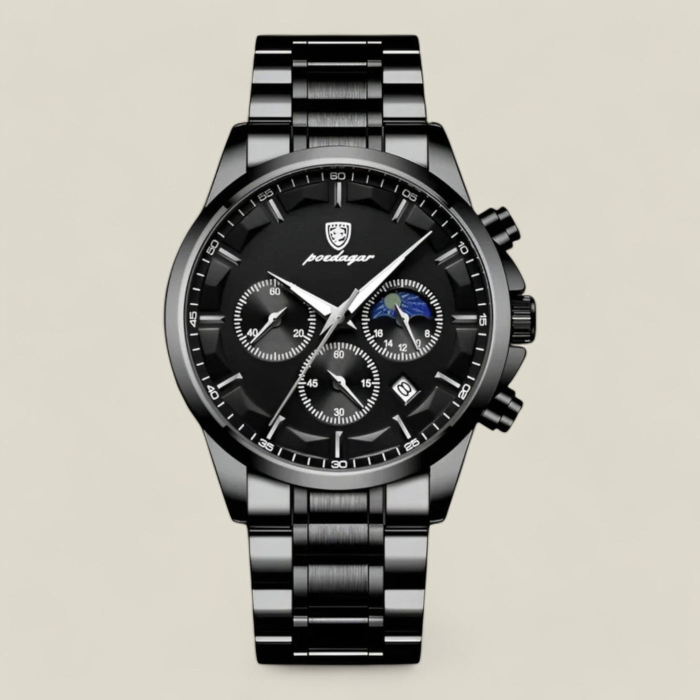 Minimalist Luxury Waterproof Chronometer Watch