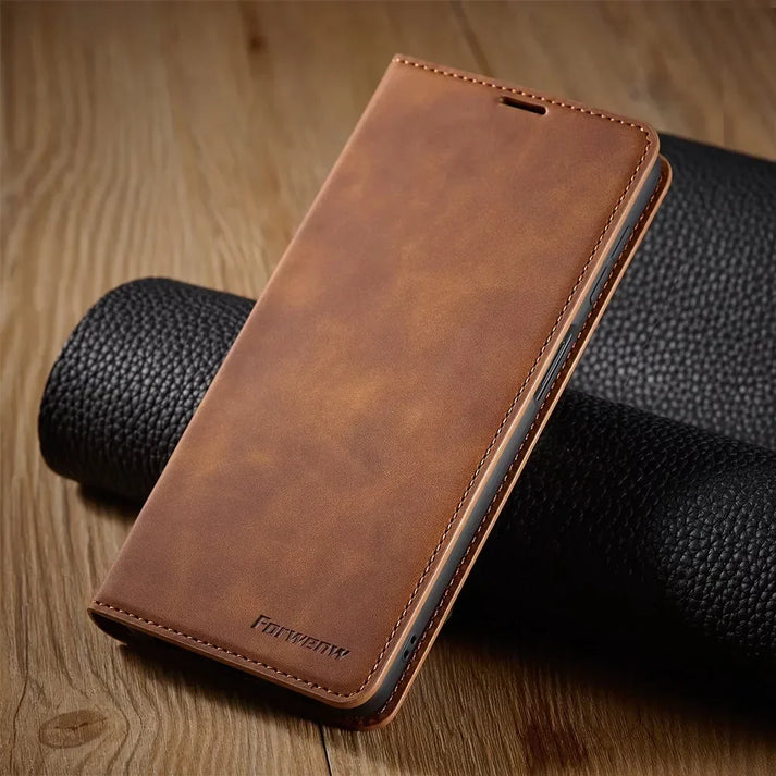Leather Wallet Phone Case for Samsung