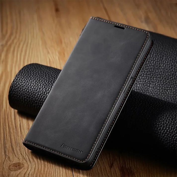 Leather Wallet Phone Case for Samsung