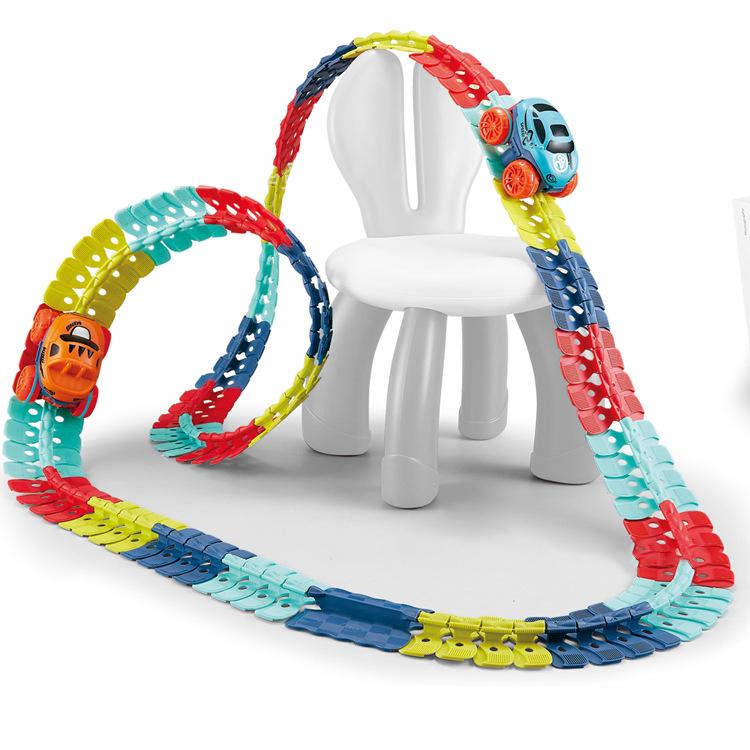 Flexible Race Car Track Set Toys