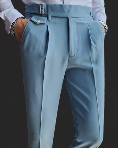 Pleated Classic Tailored Trousers