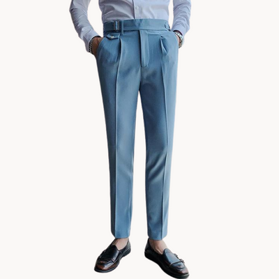 Pleated Classic Tailored Trousers