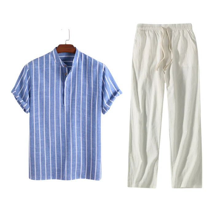 Luxury Elegant Linen Relaxed Set