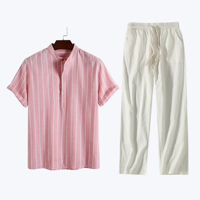 Luxury Elegant Linen Relaxed Set