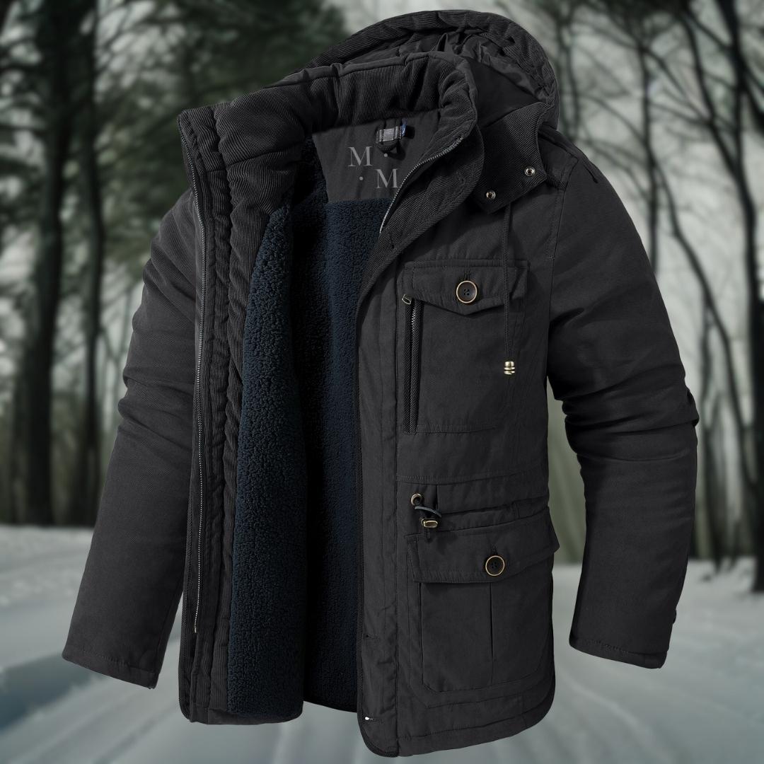 Premium Plush Sherpa Hooded Jacket